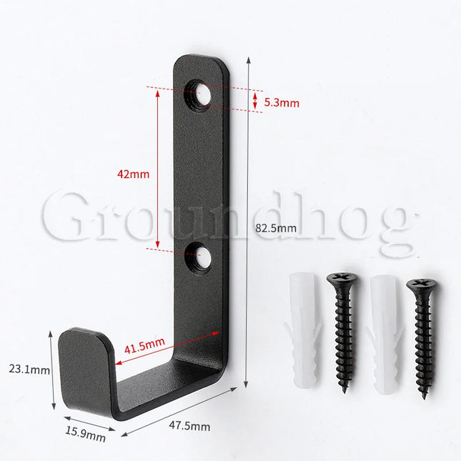 2Pcs Coat Rack Hooks Wall Mounted, Bath Towel Rope Hooks for Kitchen, Door, Cabinet, Bathroom, Foyers, Hallways, and Bedrooms