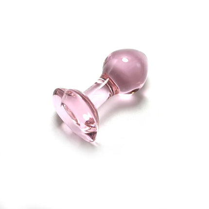 Cute Heart Glass Butt Plug Sex Toy Explore Ball Bullet Ass Masturbation Women Man Gay Stimulate Orgasmic Lesbian Anus Game