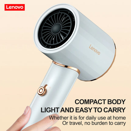 Lenovo C3 high-speed hair dryer, constant temperature, overheat protection, negative ion hair care, professional dry hair, 220V