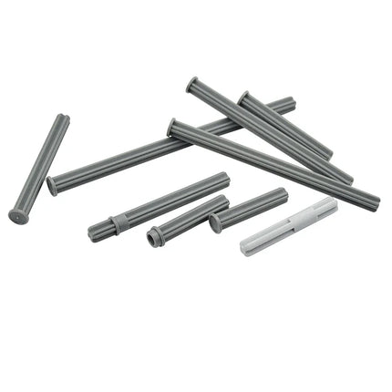 MOC Technical Cross Axle Bulk  Bricks Shaft Axle Assembles Particles Building Blocks Toy Compatible 6587 24316 15462 3737 3706