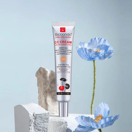 CC Cream Centella Correcting Makeup Before Moisturizing Waterproof Anti-sweat Concealer Lasting Women Makeup Foundation