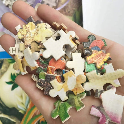 Landscape 500/1000/1200/2000PCS Jigsaw Puzzles Samurai Geisha Family Activity Games for Gameroom Bedroom Home Decor Frameless