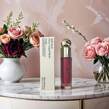 Rare Beauty Liquid Blush Soft-Illuminating Hydrating Glides Smoothly Low Saturation, Natural Moisturizing Facial Makeup