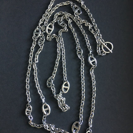 Hot sale 80, 150cm stainless steel couple necklace, multi-functional, fashionable, multi-layer bracelet, same style for men and women