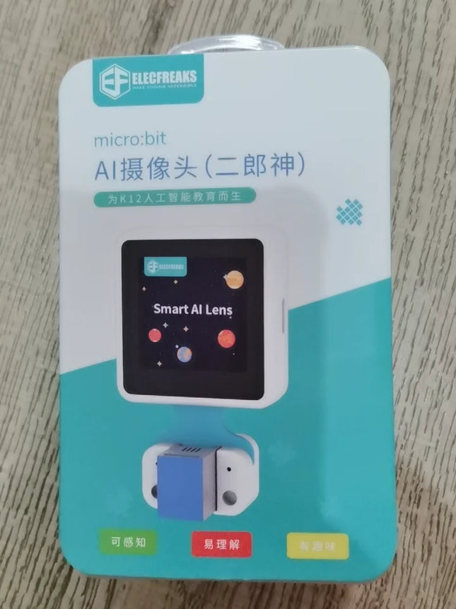 ELECFREAKS AI Smart Lens Kit AI Artificial Intelligence Camera Learning STEAM Maker Education Programming Robot for Micro:bit