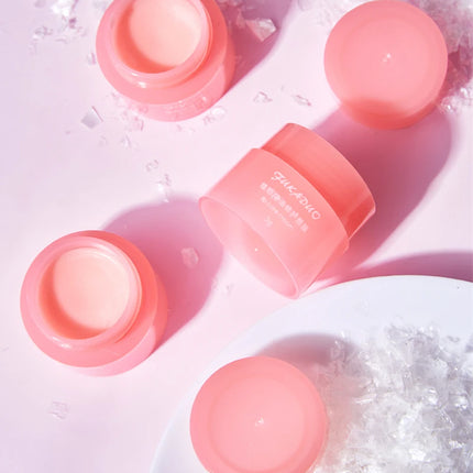 3g South Korea Lip Sleep Mask Night Sleep Maintenance Moisturizing Lips Gloss Bleach Cream Nourishing Lips Care Cherry Lip Balm