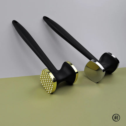 Heavy Duty Meat Hammer – Stainless Steel Head & Rubber Grip, Effortless Tenderizing Tool for Kitchen