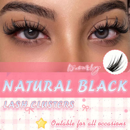 192 Rows Cluster Lashes Faux Mink Eyelashes Cluster Natural Eyelash Extension 3D Russia Strip Individual Eyelashes Cluster