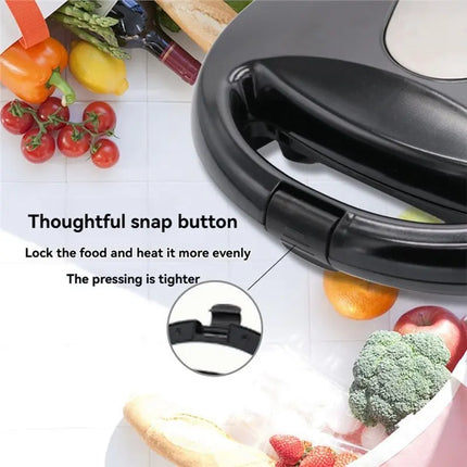 【TODAY ONLY】Mini Nut Waffle Bread Machine Walnut Cookie Maker 24 Holes Mold Maker Electric Cake Maker Breakfast Pan