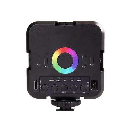 RGB Fill Light Portable LED Photography Light Video Mini Fill Light For Camera Smartphone iPad Laptop Selfie Adjustable RGB Lamp