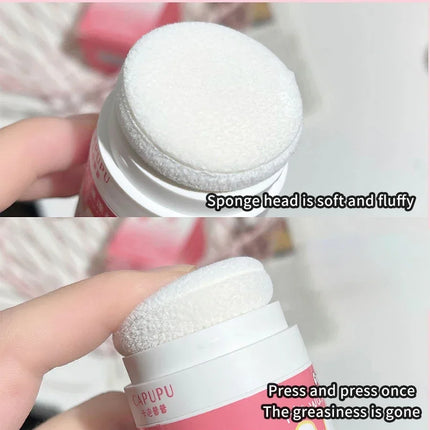 Hair mark powder cosmetic filling reissue artifact fluffy powder lazy powder powder control oil non-washing powder girl