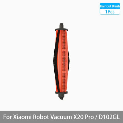 For Xiaomi Robot Vacuum X20 Pro / D102GL Parts Accessories Main Brush Side Brush Hepa Filter Mop Cloth Dust Bag Replacement