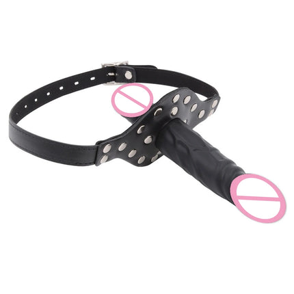Strapon Dildos Mouth Gag For Women Mouth Plug Artificial Penis Games Oral Blowjob Sex Toys Couples Tool Harness Erotic Product