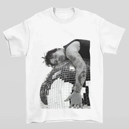 Harry Styles 2026 New Album Kiss All The Time Disco Style Unisex 100% Cotton Crew Neck Short Sleeve T-Shirt Fan Gift