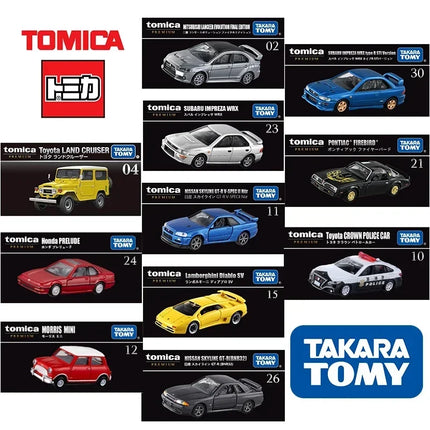 Takara Tomy Tomica Premium Honda Nissan Toyota Lamborghini Subaru Mitsubishi Cars Alloy Diecast Model Kids Gift Toys for Boys