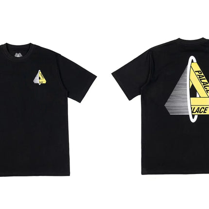PALACE European and American trendy brand triangle print high-quality men's and women's casual pure cotton short sleeved T-shirt
