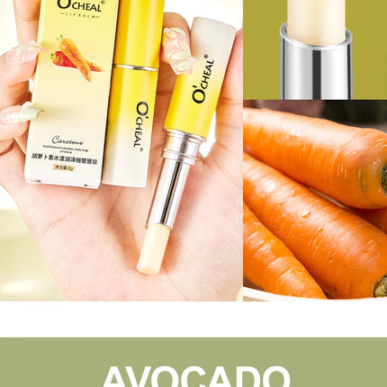 OCHEAL 3 Pcs Moisture Lip Balm Long Lasting Moisturizing Temperature Change Lipstick Anti Aging Repair Lips Mask Casual Type