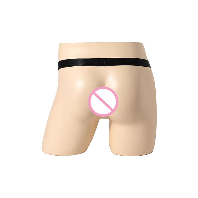 Sexy Men's Thongs Low Rise Super Mini Panties Men's Backless G-String Elasticity Belt High Cut Bikini Underwear Erotic Lingerie