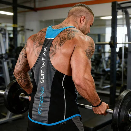 2026 New Male Cotton clothing Fashion Singlet vest  Mens Bodybuilding Tank top Gyms Fitness sleeveless shirt Gym t-shirt man