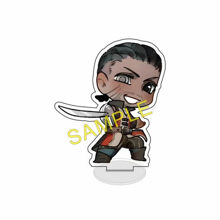 Game Baldur's Gate Astarion Karlach Shadowheart 10CM Double-sided HD Printing Acrylic Stand keychain Desk Decor Collect gifts