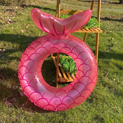 New Mermaid Tail Inflatable Toys Beach Swimming Pool Outdoor Floating Swimming Ring Water Toys Air Mattresses Bed Toys for Adult