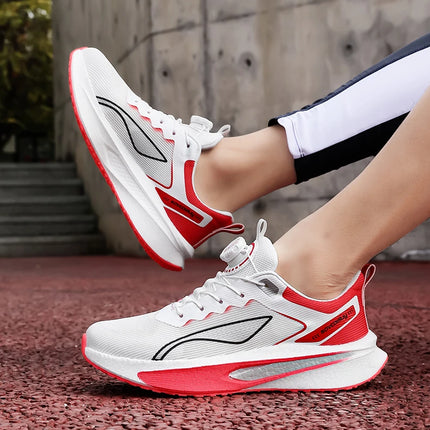 Running Shoes Carbon Board Speciality Marathon Men Sports Breathable Lightweight Women's Comfortable Athletic Nonskid Sneakers