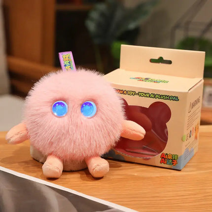 Doubao Ai Interactive Plush Robot Smart Dialogue Early Learning Desktop Companion Educational Toy For Children Holiday Gift
