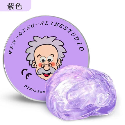 Reusable Putty Liquid Crystal Bouncy Slime Toy Set Kid Safe Mud Stress Relief Toys Color Clay  Handmade DIY Handgum Playdough
