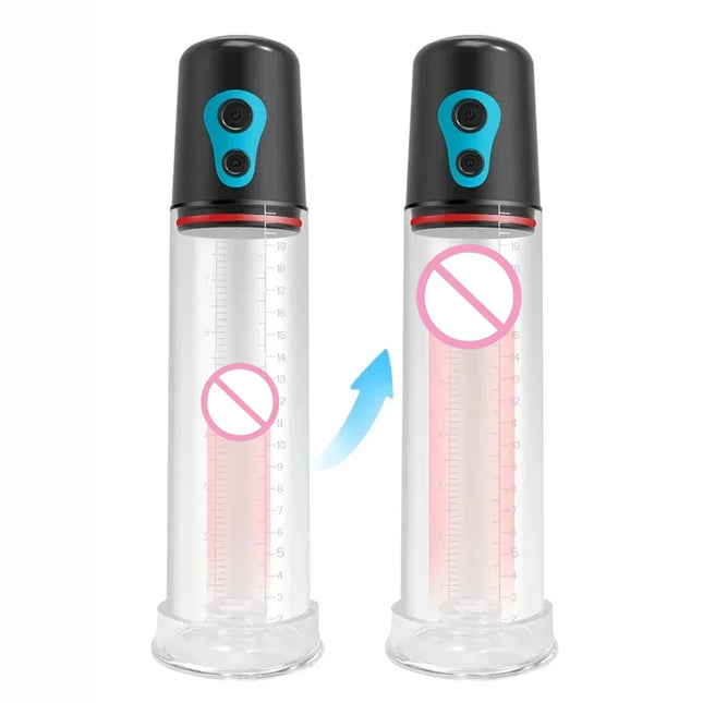 Electric Penis Pump for Men Penis Enlargement Extender Male Masturbator Dick Vacuum Pump Penis Trainer Adult Sex Toy
