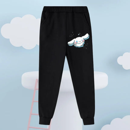 Fashion Casual 2026 Cinnamoroll Zipper Hooded Sweatshirt 3-14Y Boys Girls Autumn Winter Cute Kawaii Cartoon Street Hot Outdoor