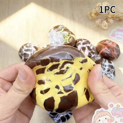 New Crunchy Chocolate ASMR Handmade Ball Stress Anxiety Relief Slow Rebound Squishy Squeeze Sensory Fidget Gifts For Kids Adults