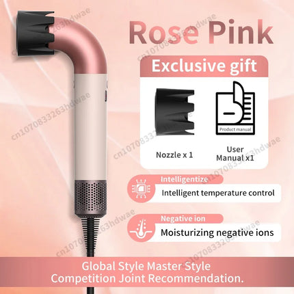 200 Million Anion Blow Dryer Professinal Leafless Hair Dryer Negative Lon Hair Care Quick Home Powerful Hairdryer Constant HD18