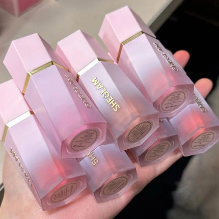 2025 HOT SHEGLAM Matte Liquid Blush Long-Lasting Korean Multi-Purpose Natural Blusher Waterproof Facial Nourishing Makeup Tool