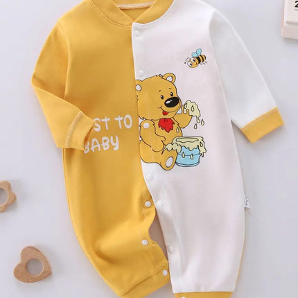 Baby  Garment Jumpsuit Bodysuit Clothes Children Koala Newborn Softness Breathable Comfort Spring Clothings Cotoon One-Piece