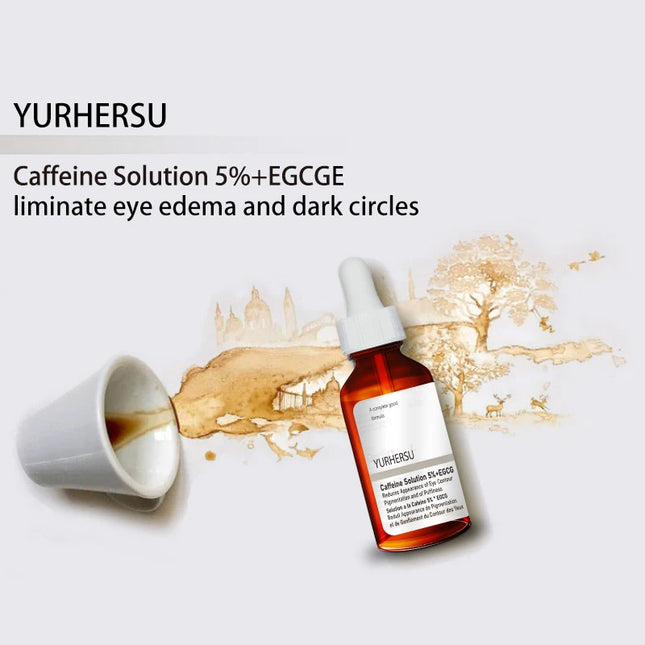 Caffeine Eye Serum Gently soothes the delicate skin around the eyes—a moisturizing, refreshing serum suitable for daily skincare