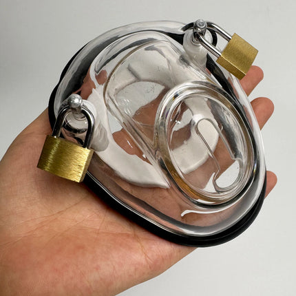 LILUPLAY Male Chastity Device Cock Cages Bondage  Fully Restraint Bowl Virginity Device Adult Sex Toy for Men Penis Exercise