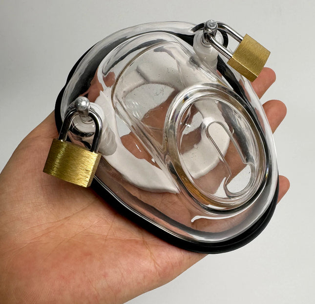 LILUPLAY Male Chastity Device Cock Cages Bondage  Fully Restraint Bowl Virginity Device Adult Sex Toy for Men Penis Exercise