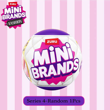 ZURU Mini Brands Surprise Blind Ball Collectibles Series 3 4 Fashion Mystery Capsule 5 Surprise  toys Blind Box Bag Shoes Ball