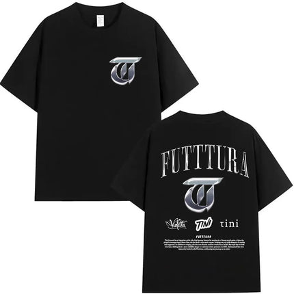 Singer TINI STOESSEL Futtura Tour New Album 2025 Graphic T-shirts Men Women Fashion Harajuku Short Sleeve Cotton Tees streetwear