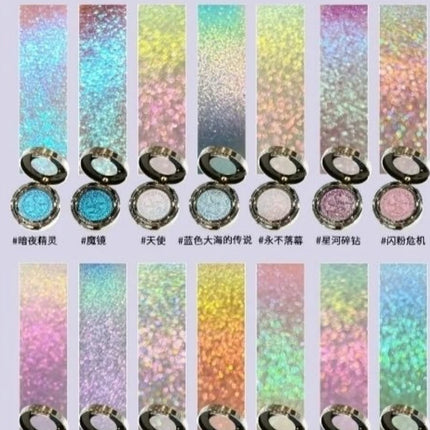 Sheeneffect Chameleon Eyeshadow Long Lasting Super Shimmering Single Color Delicate High Gloss Shiny Pearl Flash Eye Makeup
