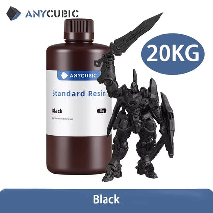 New ANYCUBIC 10kg Standard Resin 405nm UV Resin Photon Mono M5s Pro/Photon P1 UV Sensitive Resin 3D Printing For LCD 3D Printer