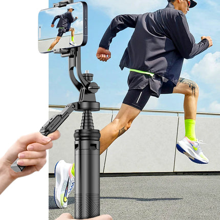 Tripod for Smartphone Light Camera,Tripods Stand with Wireless Bluetooth,Selfie Stick brackets with Phone Holder for Vlog/Video