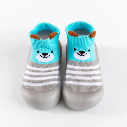 0-3Y Baby Walkers Soft Sole Socks Shoes Breathable Indoor Outdoor Non-Slip Floor Footwear Toddler Boys Girls Spring Autumn‌