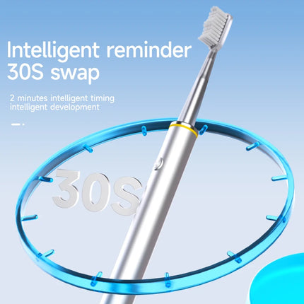 Electric Toothbrush Mental Thin Brush Body Specially for Women Pure Wisdom Beauty Soft DuPont Bristle