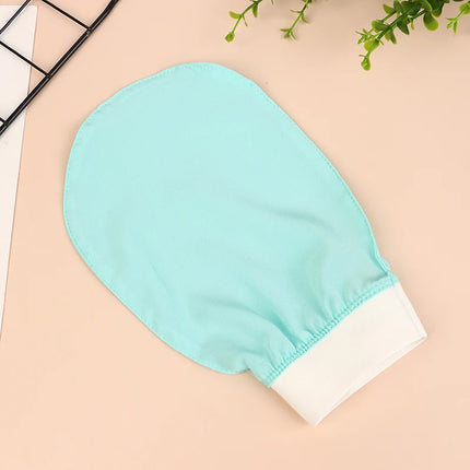 1PCS Shower Spa Exfoliator Two-sided Bath Glove Body Cleaning Scrub Mitt Rub Dead Skin Removal Magic Peeling Glove 14x17cm