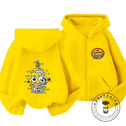 Trendy The Simpsons Cartoon Zip Up Hoodie Autumn Winter Kids Boys Girls Cute Kawaii New Children Hooded Sweatshirt 3 14 Years