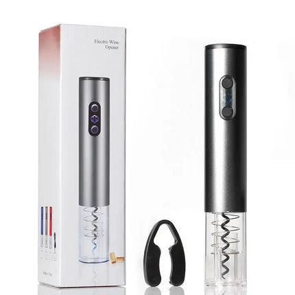 Electric Wine Opener Rechargeable Automatic Corkscrew Creative Wine Bottle Opener with USB Charging Cable Suit for Home Use