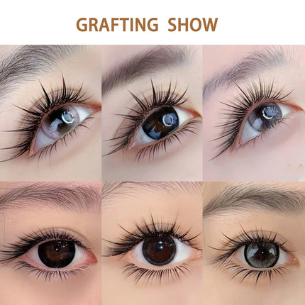 Domi Lash UJ UB UC UJ Curl Individual Lashes 0.05 0.07 False  Eyelash Extensions Upgrade Premium Soft Classic Natural Eyelashes