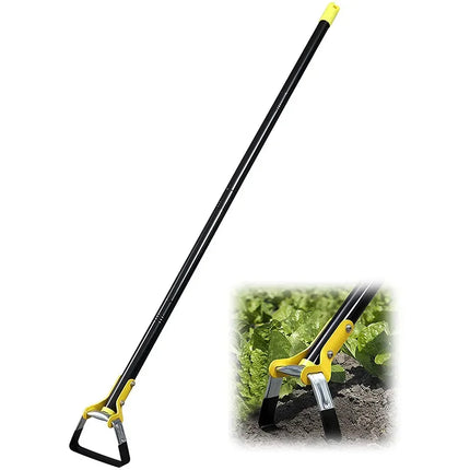 Scuffle Garden Hula Hoes for Weeding Gardening Weeding Stirrup Hoe Tools for Garden Hula-Ho Loop Hoe Gardening Weeder Cultivator