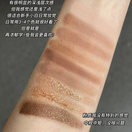 Nine square eyeshadow palette is a must-have for reducing swelling making it easy to apply color and long lasting makeup